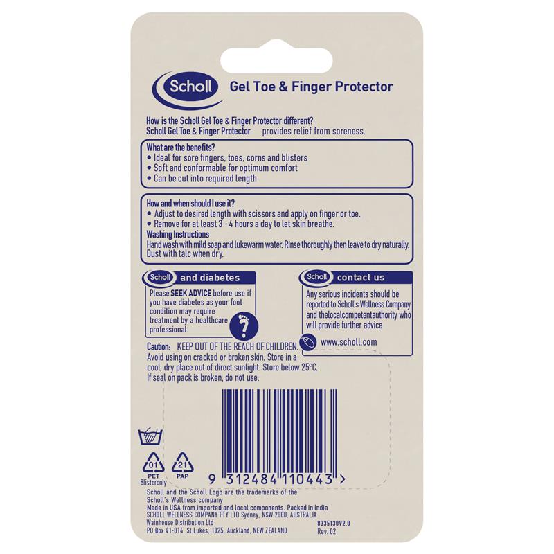 Load image into Gallery viewer, Scholl Gel Toe &amp; Finger Protector Pain Relief
