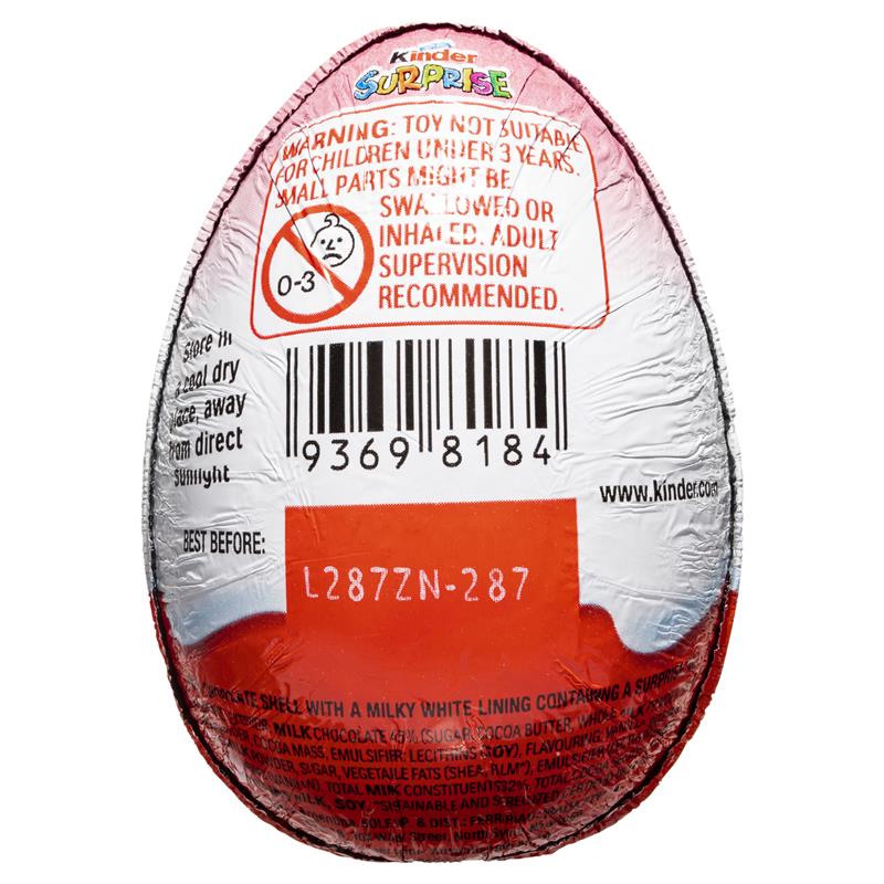 Load image into Gallery viewer, Ferrero Kinder Surprise Pink 20g
