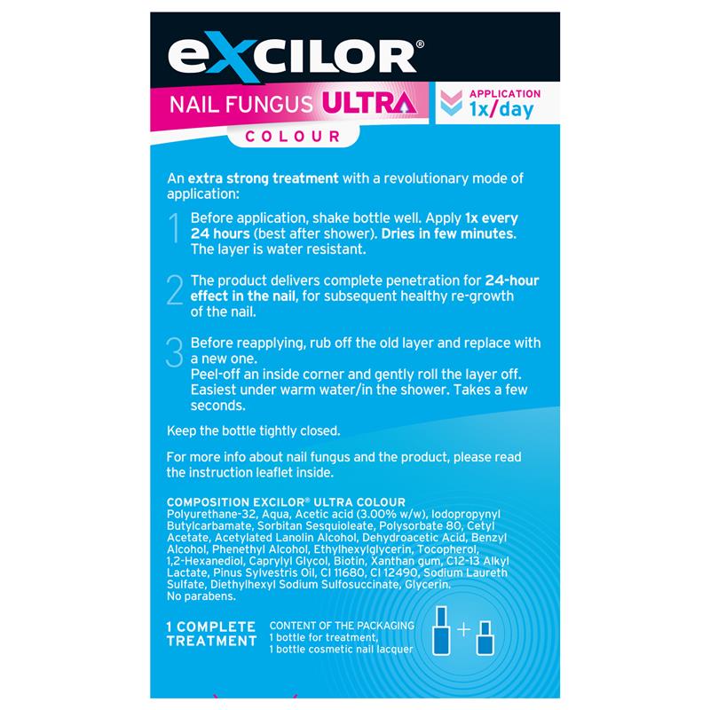 Load image into Gallery viewer, Excilor Ultra Fungal Nail Treatment Colour Red 30ml
