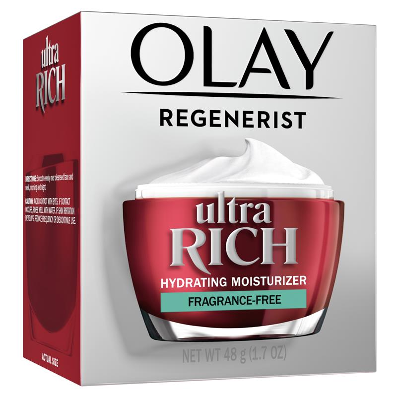 Load image into Gallery viewer, Olay Regenerist Ultra Rich Hydrating Cream Fragrance Free 48g
