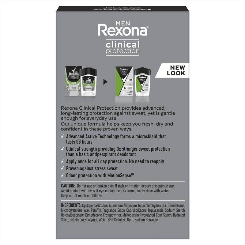 Load image into Gallery viewer, Rexona Men Clinical Protection Antiperspirant Cream Stick Active Fresh 45ml

