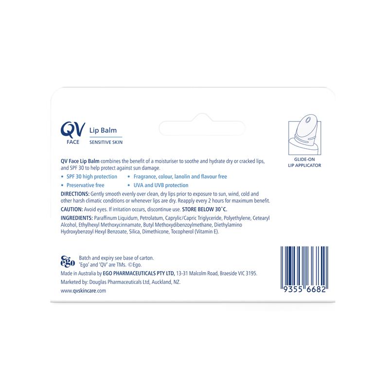Load image into Gallery viewer, QV Face Lip Balm 15G With Spf 30+
