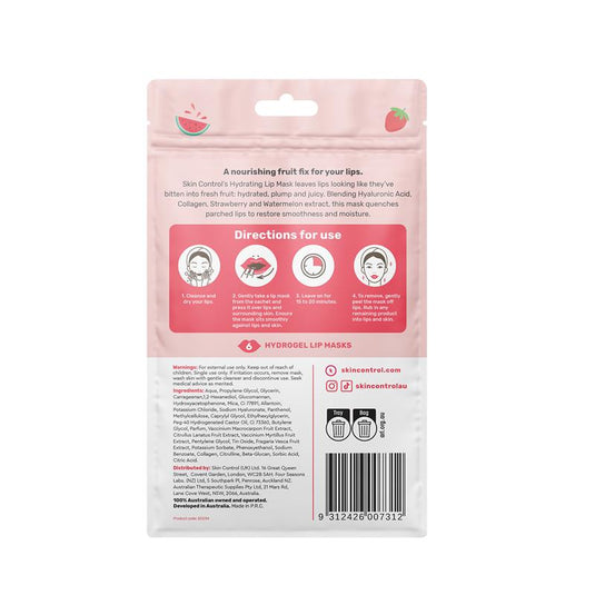 Skin Control Hydrating Lip Mask 6pk