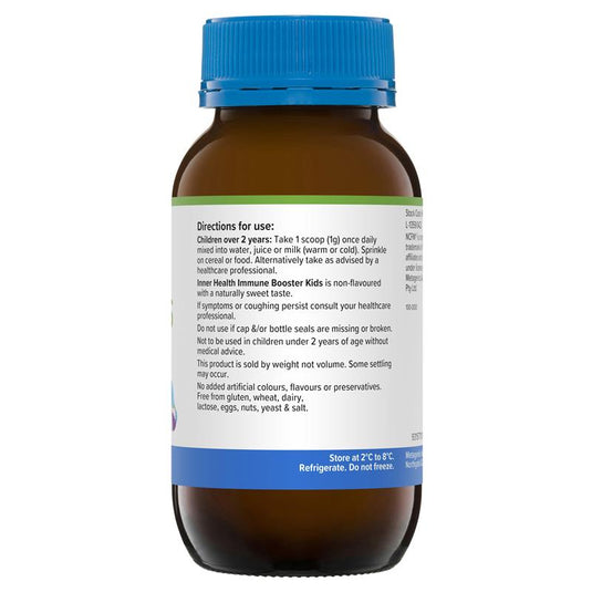 Inner Health Immune Booster Kids Probiotic 120g Powder Fridge Line