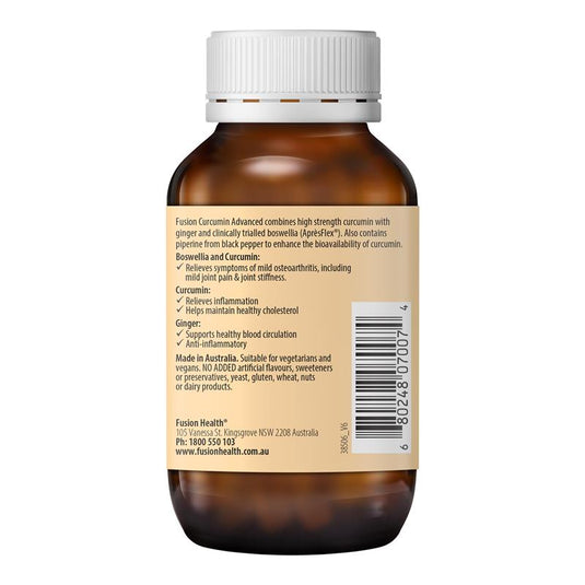 Fusion Curcumin Advanced 60 Tablets