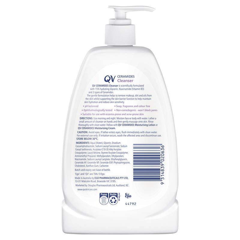 Load image into Gallery viewer, Ego QV Ceramides Cleanser 350g
