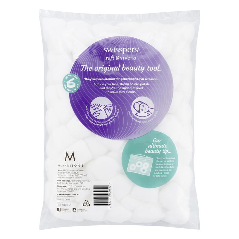 Load image into Gallery viewer, Swisspers Cotton Ball 160 White
