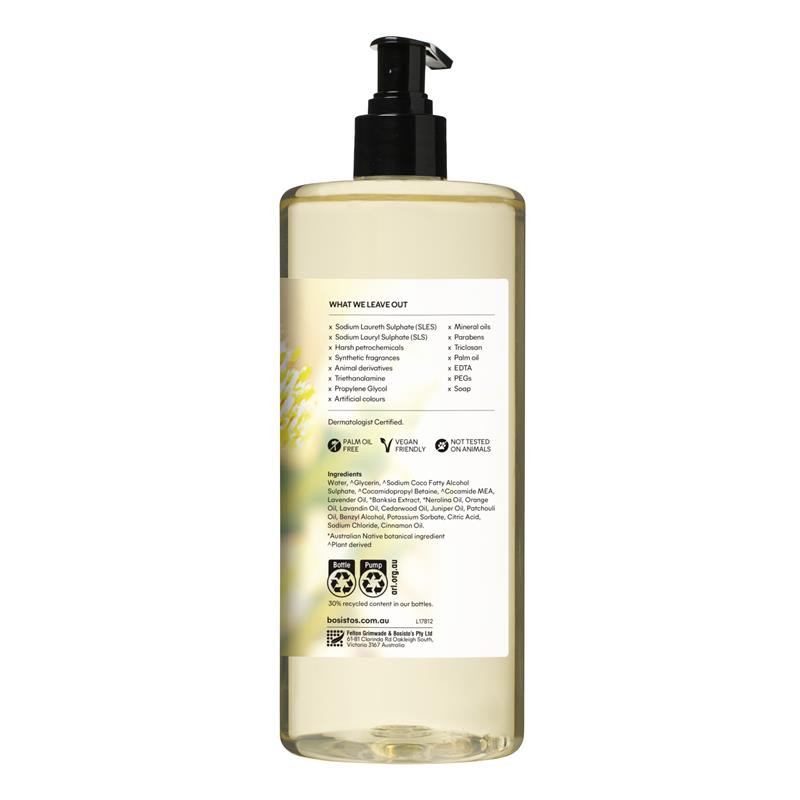 Load image into Gallery viewer, Bosisto's Banksia Nerolina &amp; Lavender Body Wash 1L
