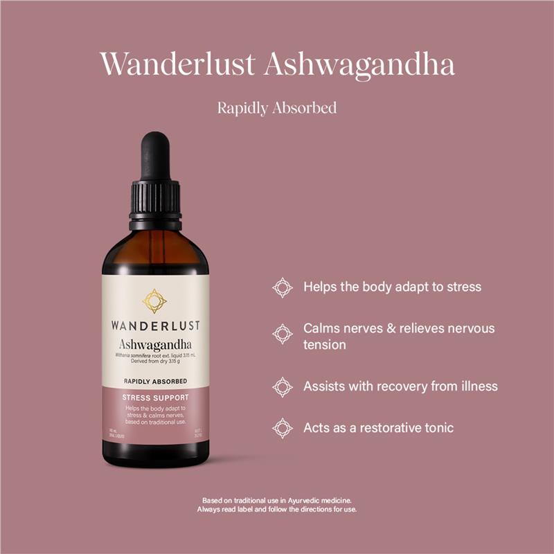 Load image into Gallery viewer, Wanderlust Ashwagandha 140ml
