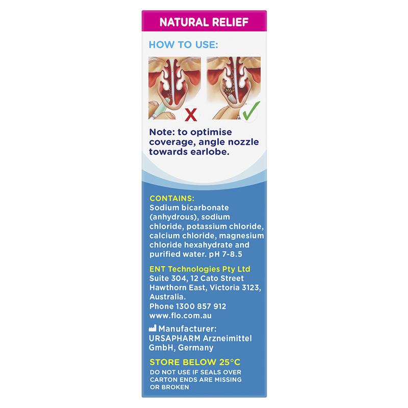 Load image into Gallery viewer, FLO Saline Plus Nasal Spray 30ml
