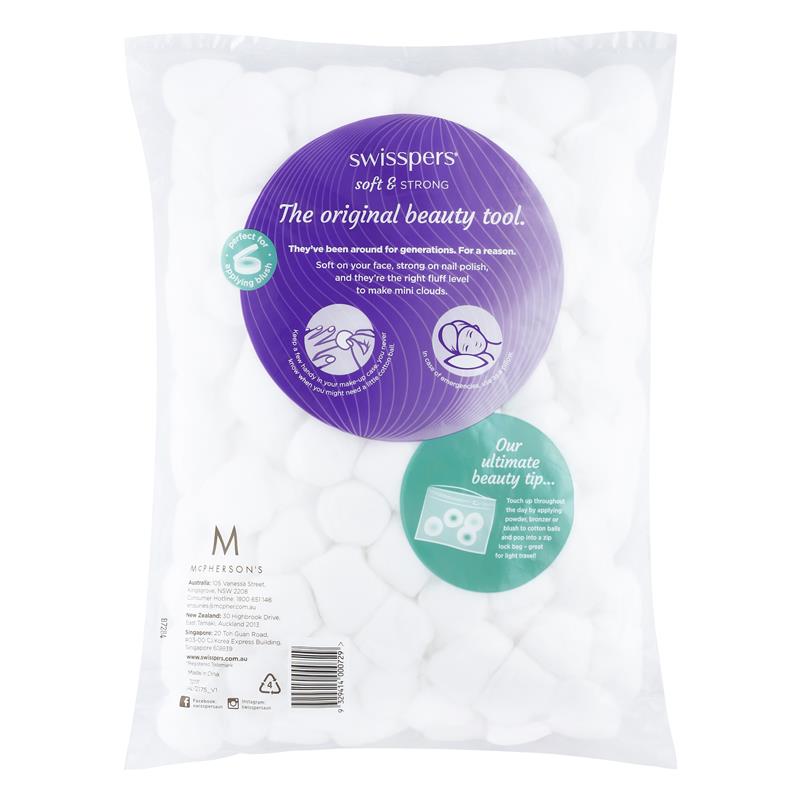Load image into Gallery viewer, Swisspers Cotton Wool Balls 200 Pack

