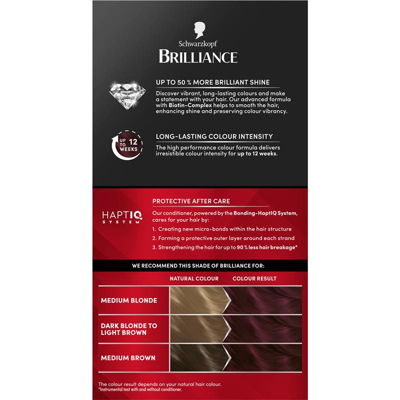 Load image into Gallery viewer, Schwarzkopf Brilliance 23 Burgundy Chic New
