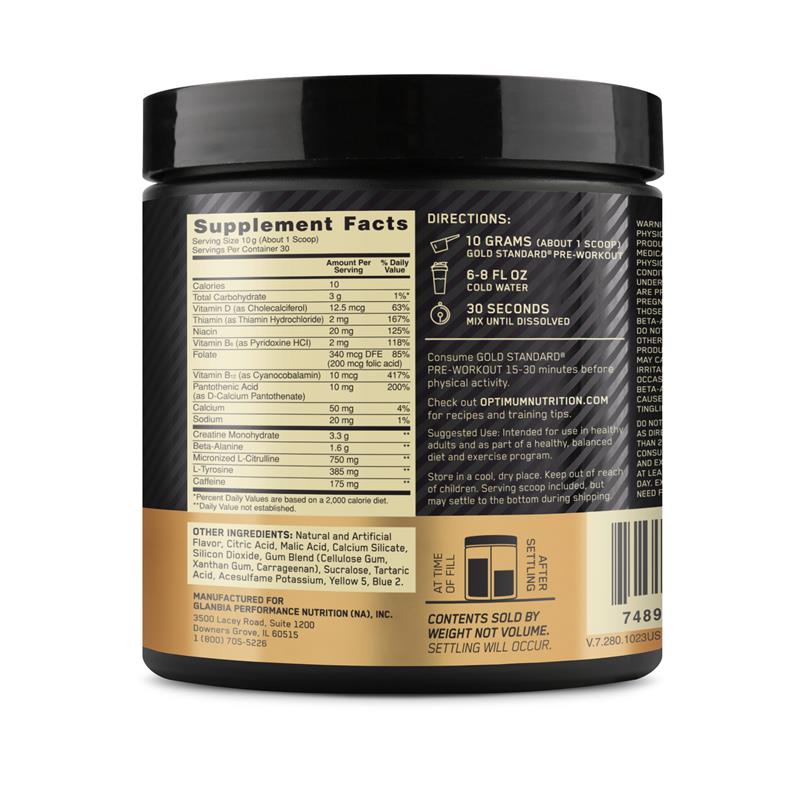 Load image into Gallery viewer, Optimum Nutrition Gold Standard Pre-Workout Green Apple 300g
