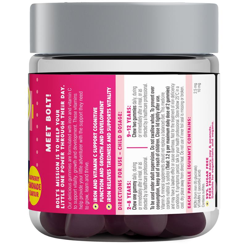 Load image into Gallery viewer, Little Swisse Iron + Vit C Gummies 40 Pack
