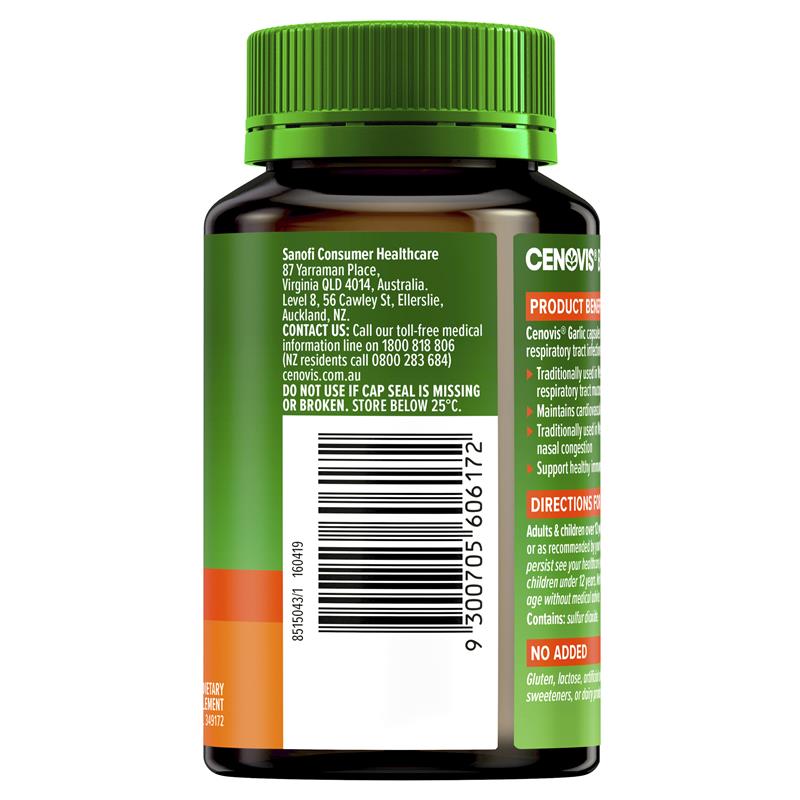 Load image into Gallery viewer, Cenovis Garlic 100 Capsules
