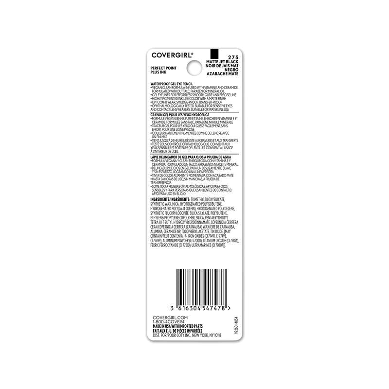 Load image into Gallery viewer, Covergirl Perfect Point Plus Ink Eyeliner 275 Matte Ink Black 0.28g
