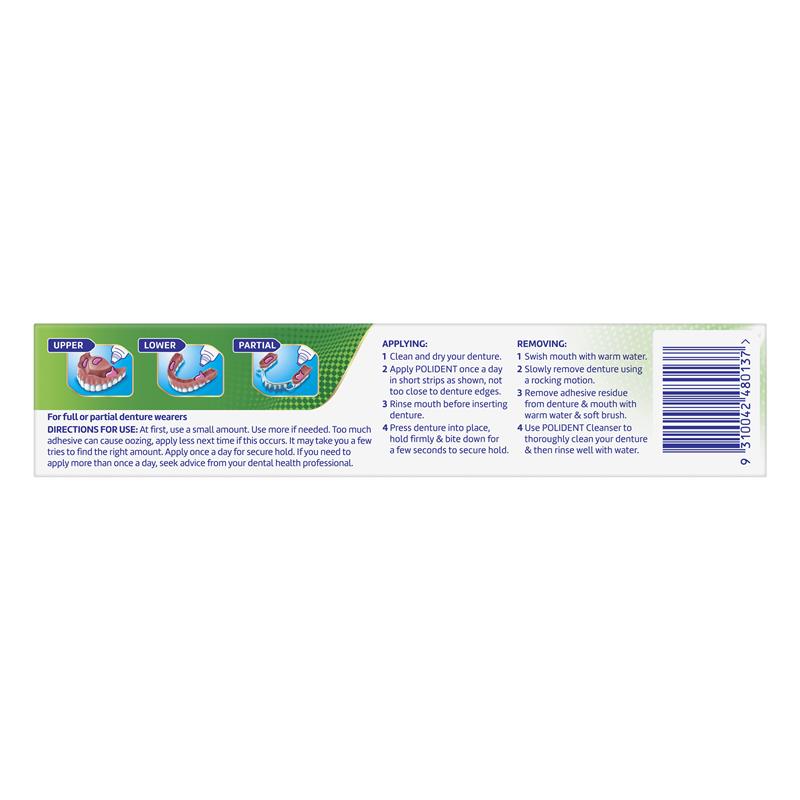 Load image into Gallery viewer, Polident Denture Adhesive Cream Flavour Free 60g
