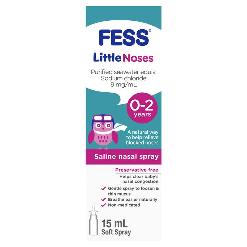 Load image into Gallery viewer, Fess Little Noses Saline Nose Spray Single 15ml

