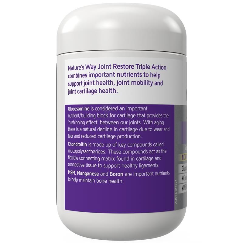 Load image into Gallery viewer, Nature's Way Joint Restore Triple Action 120 Tablets
