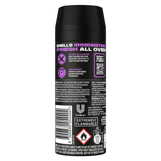 Lynx Deodorant Black Night 165ml