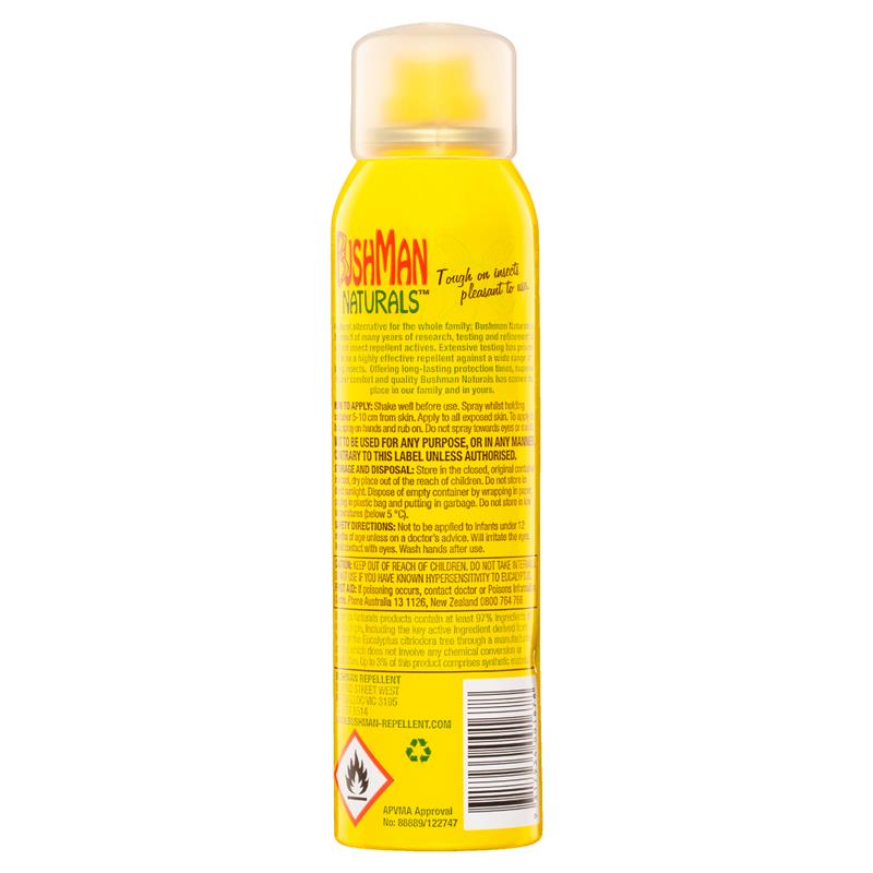 Load image into Gallery viewer, Bushman Naturals Lemon Eucalyptus Pump Spray 145ml
