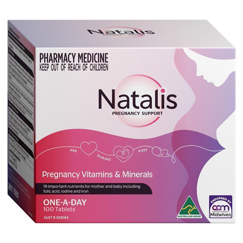 Load image into Gallery viewer, Natalis Pregnancy Support 100 Tablets

