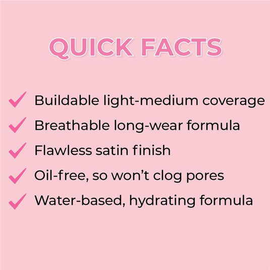 MCoBeauty Miracle Hydro Glow Oil Free Foundation Natural Tan NEW