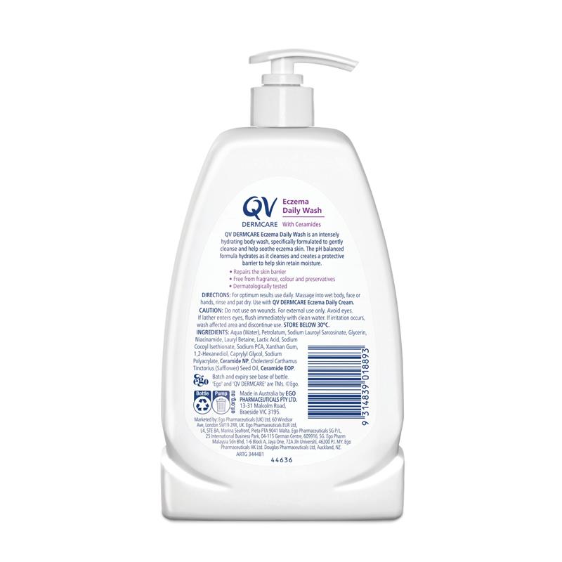 Load image into Gallery viewer, Ego QV Dermcare Eczema Daily Wash 350ml
