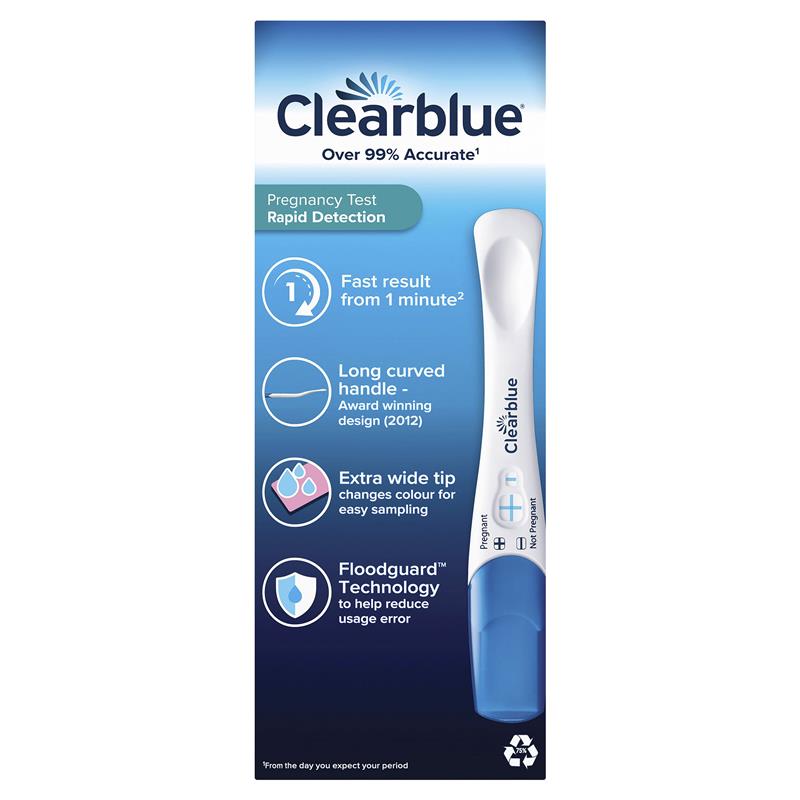 Load image into Gallery viewer, Clearblue Pregnancy Test Rapid Detection 5 Tests
