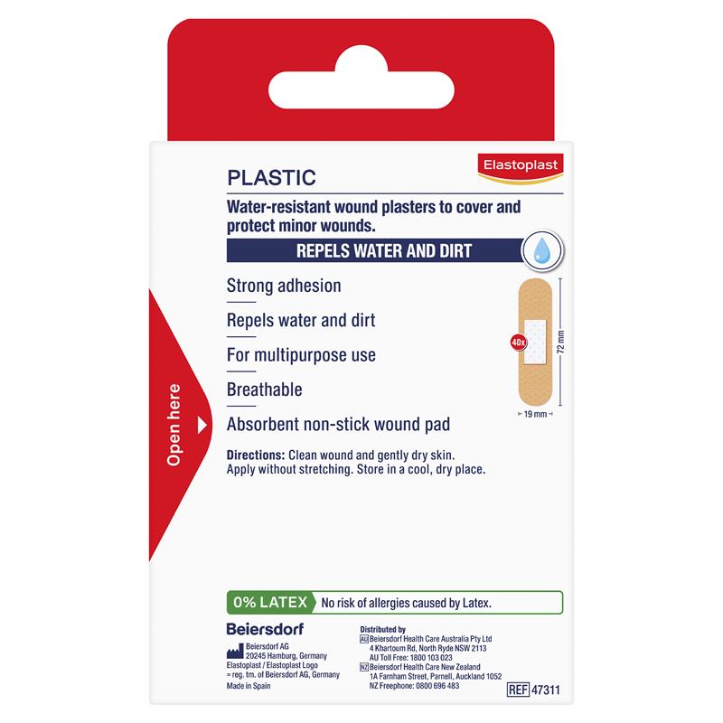Load image into Gallery viewer, Elastoplast Plastic Strips 40 Pack
