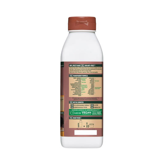 Garnier Fructis Hair Food Smoothing Macadamia Conditioner For Unruly Hair 350ml