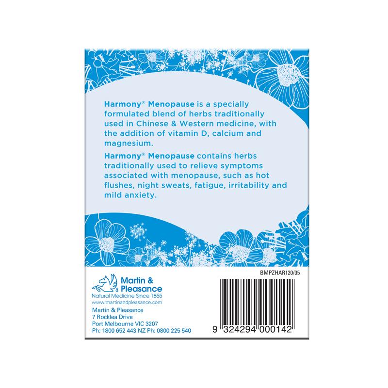 Load image into Gallery viewer, Harmony Menopause 120 Tablets
