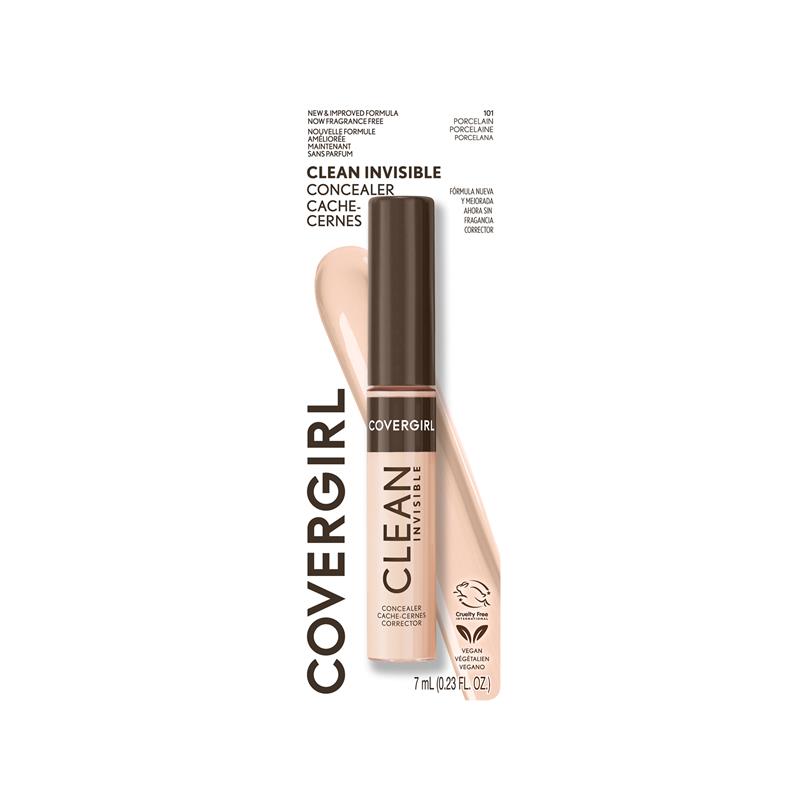 Load image into Gallery viewer, Covergirl Clean Invisible Concealer 101 Porcelain 7ml
