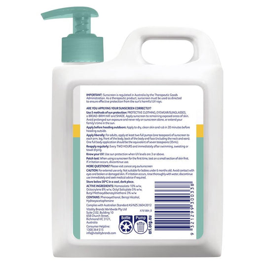 Cancer Council SPF 50+ Moisturising 1L