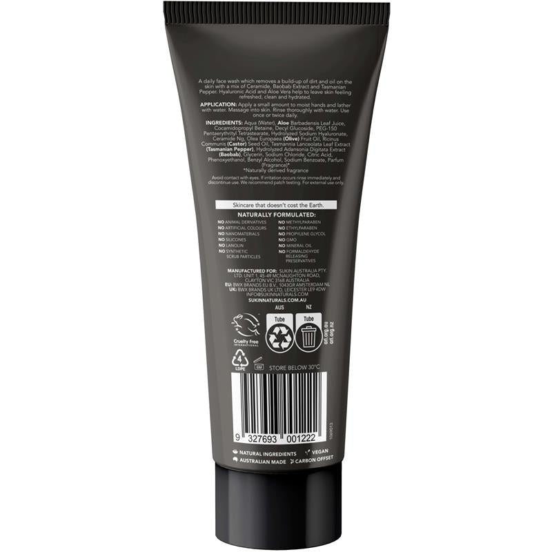 Load image into Gallery viewer, Sukin For Men Face Wash 125ml
