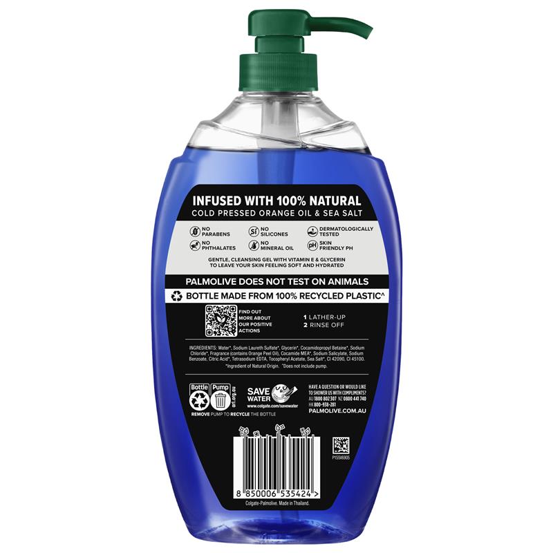 Load image into Gallery viewer, Palmolive Men Body Wash Active with Sea Minerals Shower Gel 1L
