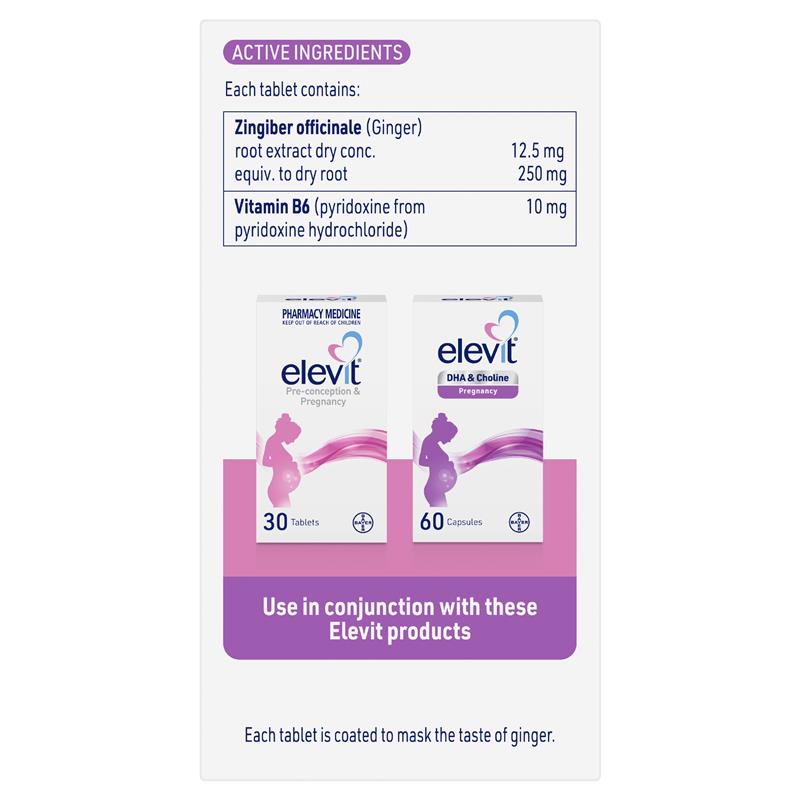 Load image into Gallery viewer, Elevit Morning Sickness Relief Pregnancy 60 Tablets
