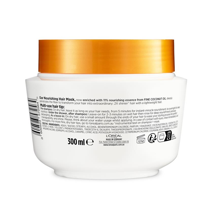 Load image into Gallery viewer, L'Oreal Elvive Extraordinary Oil Coco Mask 300ml
