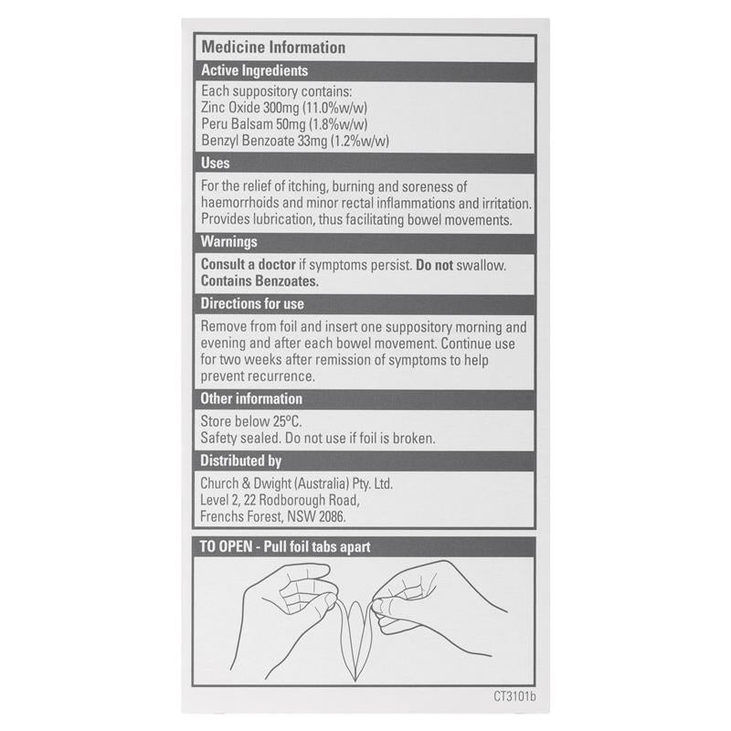 Load image into Gallery viewer, Anusol Suppositories 12
