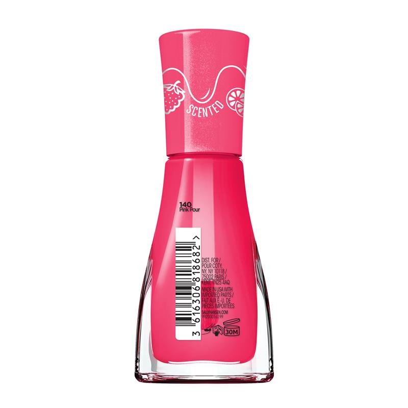 Load image into Gallery viewer, Sally Hansen Insta-Dri Scented Nail Polish Syrup Collection Pink Pour 9.17ml
