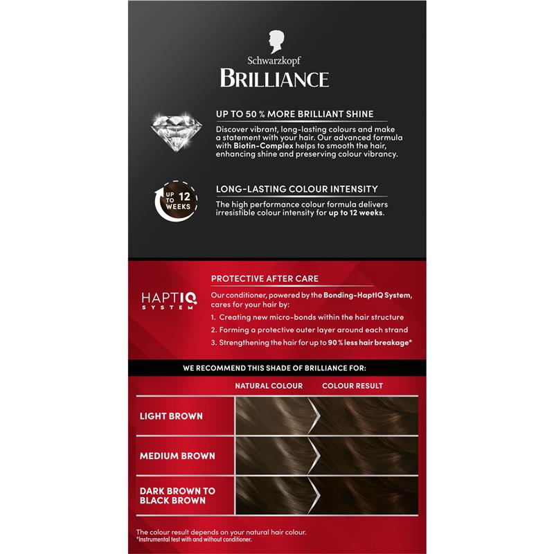 Load image into Gallery viewer, Schwarzkopf Brilliance 46 Coffee Brown New
