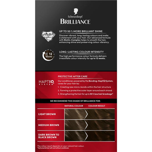 Schwarzkopf Brilliance 46 Coffee Brown New