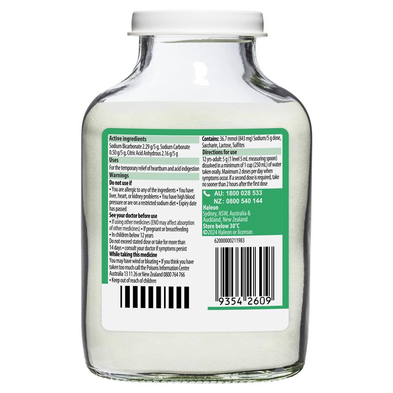 Load image into Gallery viewer, Eno Fruit Salt Lemon 200g
