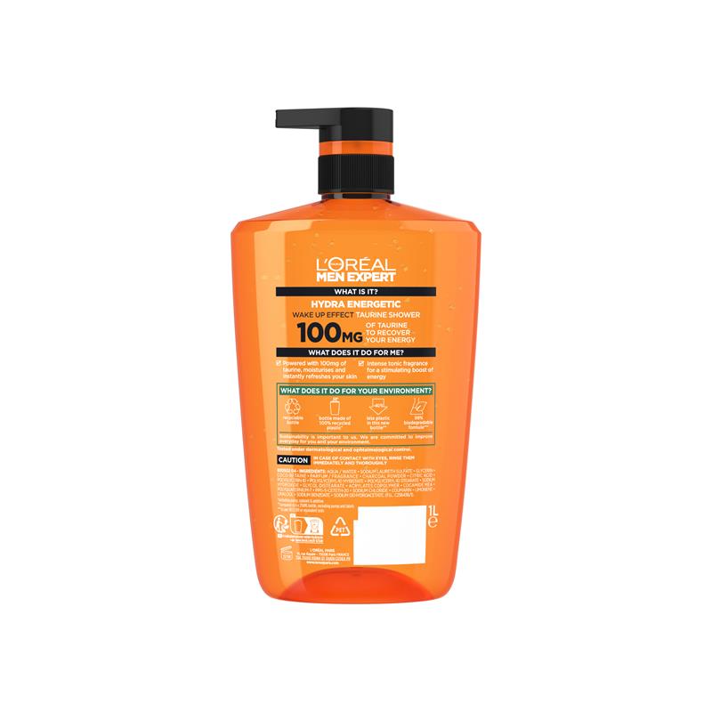 Load image into Gallery viewer, L'Oreal Paris Men Expert Hydra Energetic Shower Gel 1L
