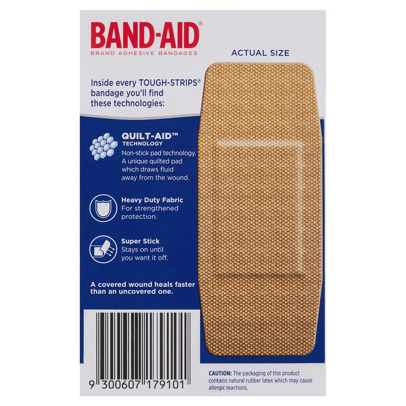 Load image into Gallery viewer, Band-Aid Tough Strips Extra Large Fabric Strips 10 Pack
