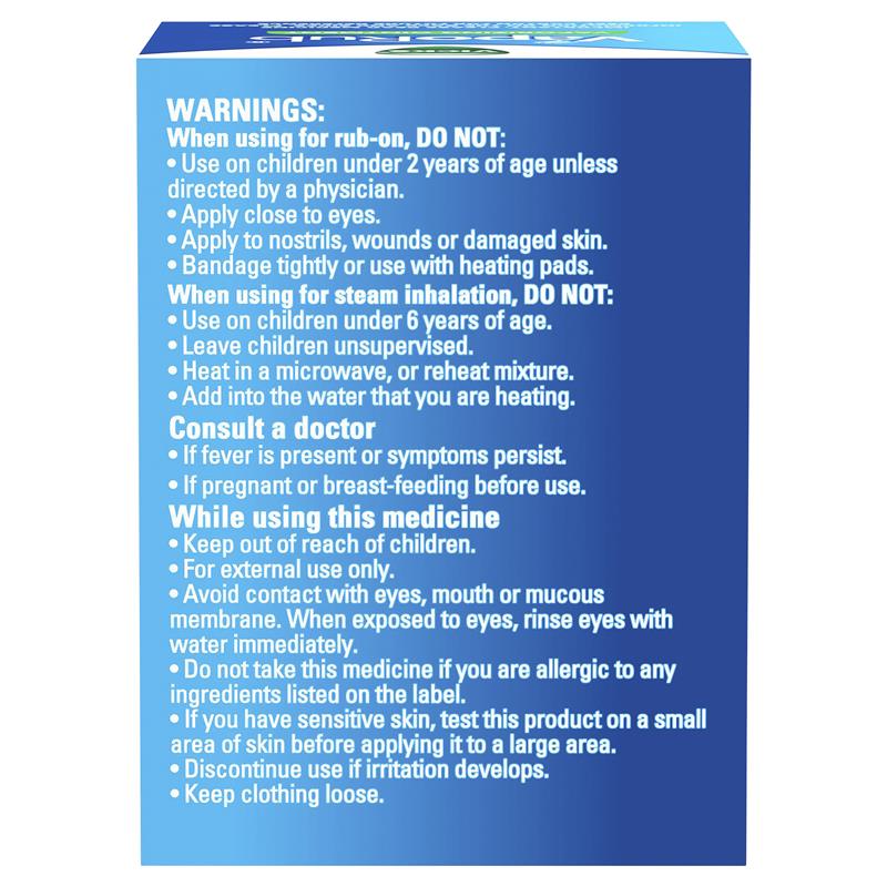 Load image into Gallery viewer, Vicks VapoRub Ointment Decongestant Chest Rub 100g
