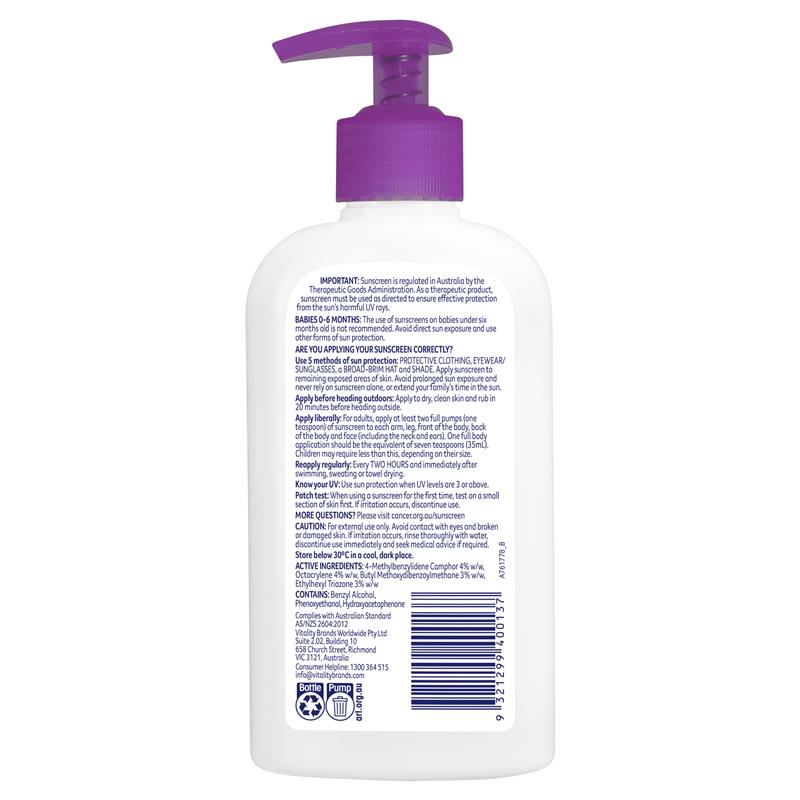 Load image into Gallery viewer, Cancer Council SPF 50+ Kids 200ml Finger Pump
