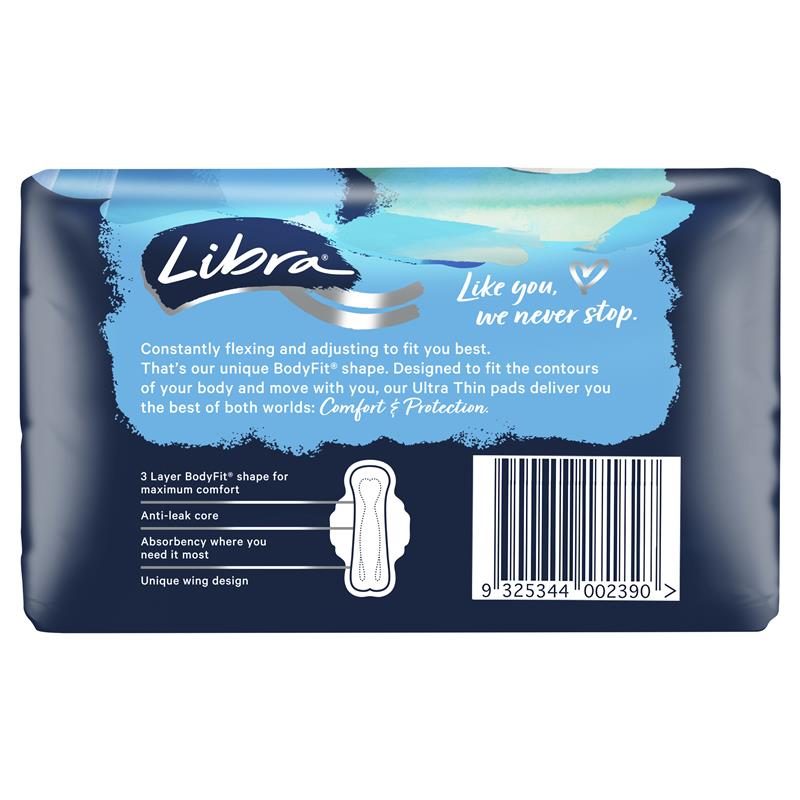 Load image into Gallery viewer, Libra Ultra Thins Pads Wings Regular 20
