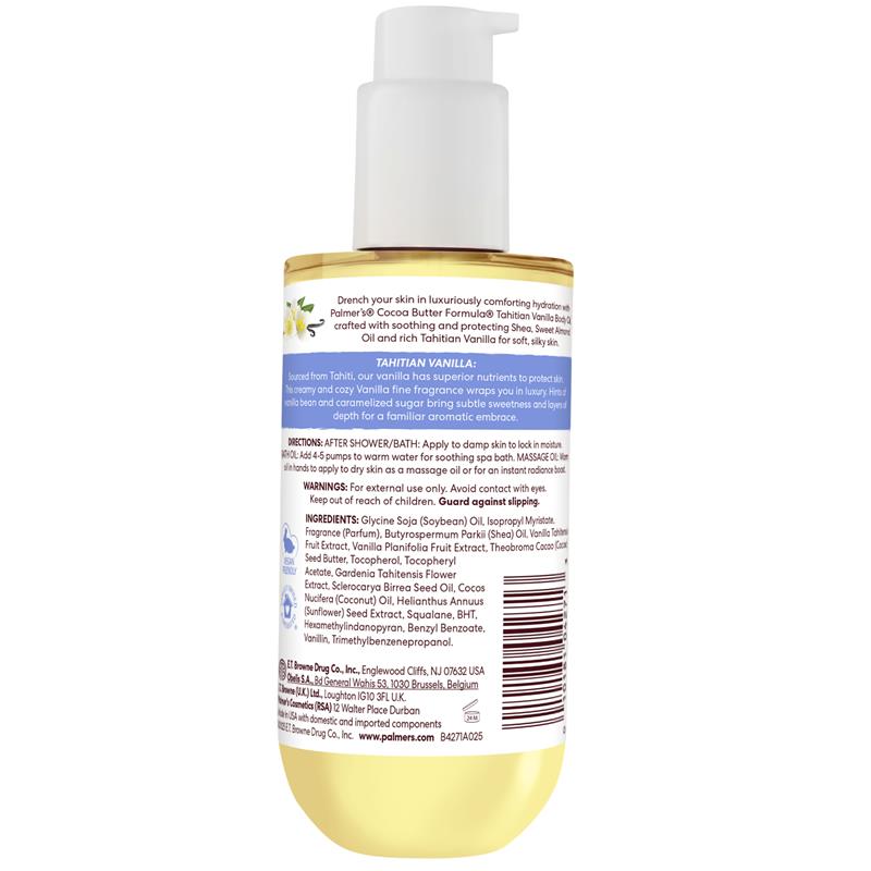 Load image into Gallery viewer, Palmers Tahitian Vanilla Moisture Drench Body Oil 192ml
