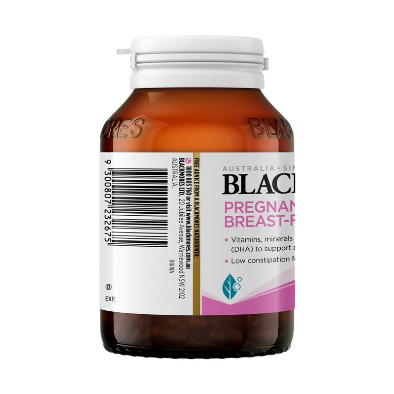 Load image into Gallery viewer, Blackmores Pregnancy and Breastfeeding Gold 60 Capsules
